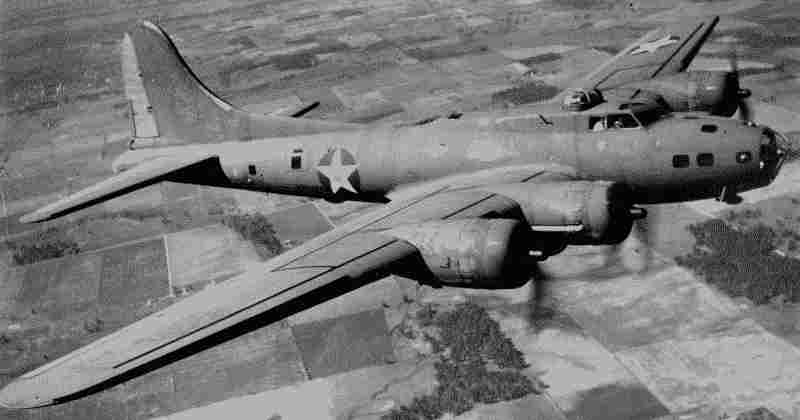 Archivo jpg donde aparece el Bombardero B-17 Flying Fortress
